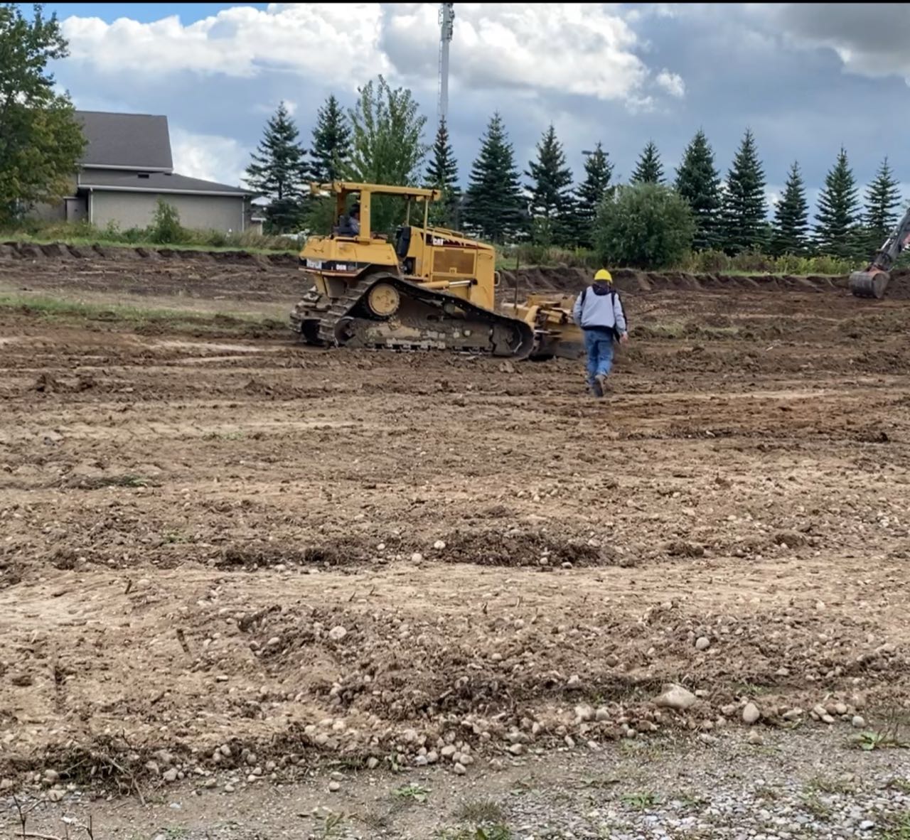 Initial Site Grading Complete