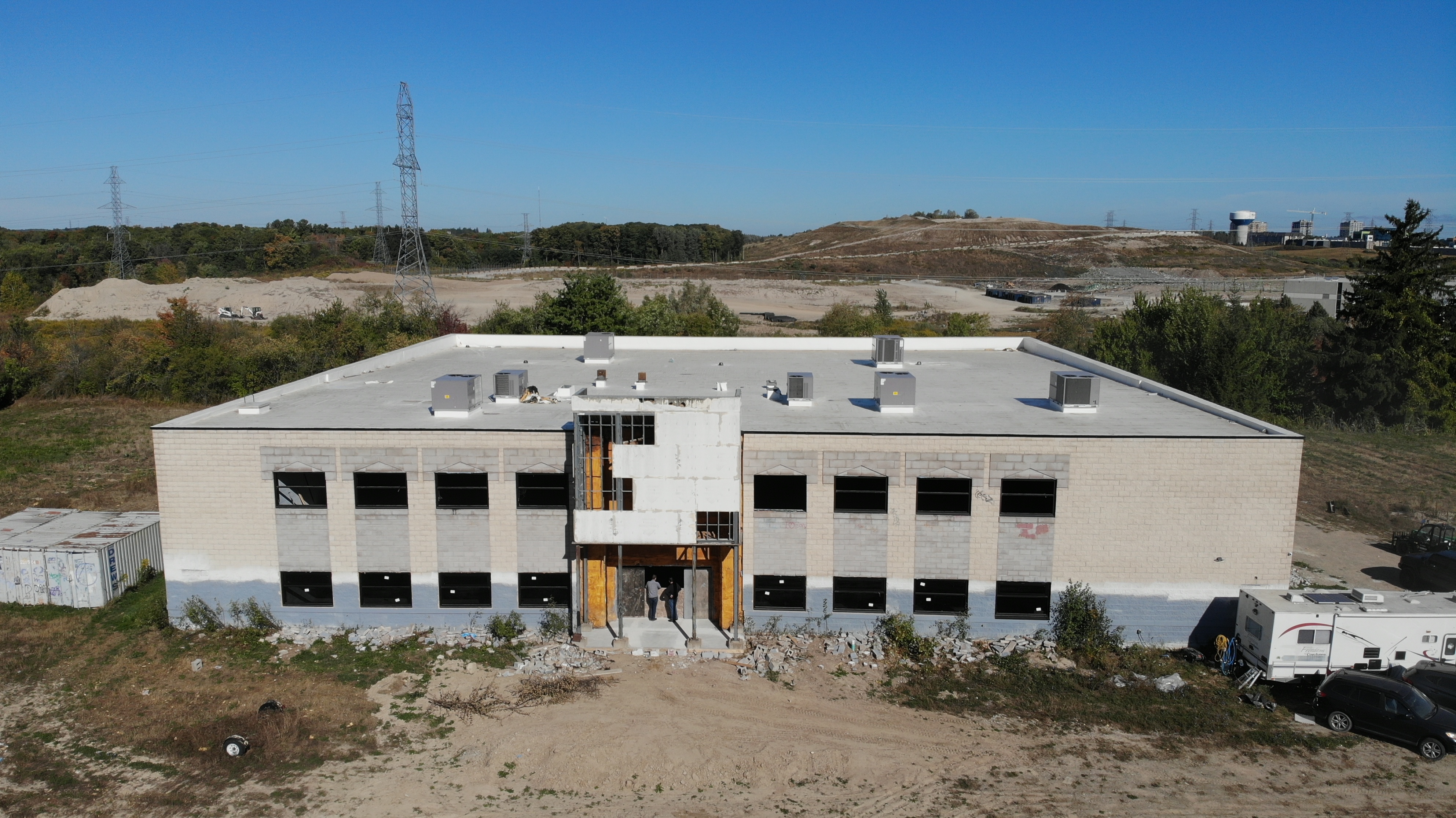 Islamic center construction progress